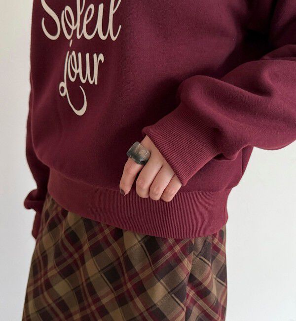 fredy emue「ハートグラフィックロゴスウェットプルオーバー」|スウェット・ジャージ|