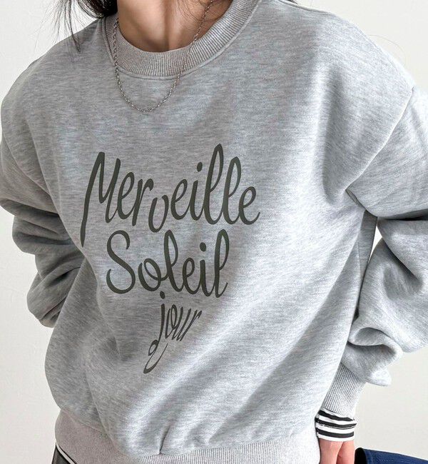 fredy emue「ハートグラフィックロゴスウェットプルオーバー」|スウェット・ジャージ|