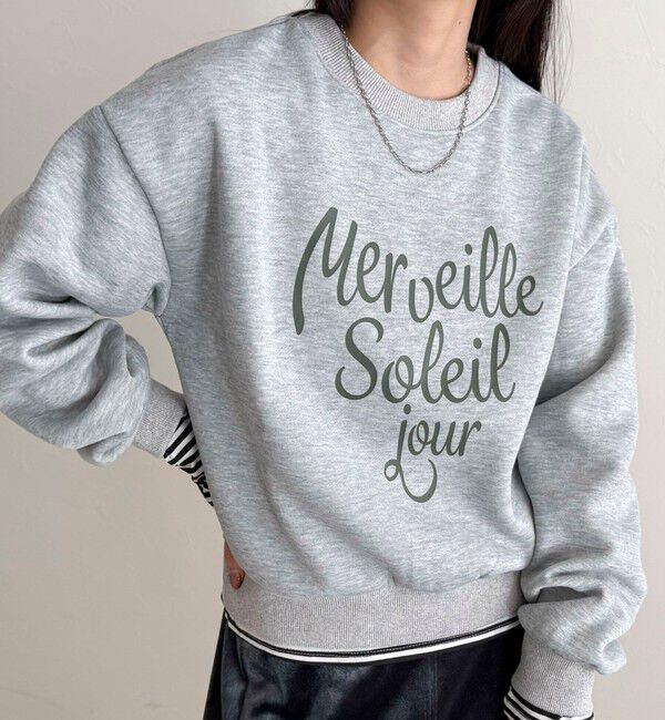 fredy emue「ハートグラフィックロゴスウェットプルオーバー」|スウェット・ジャージ|