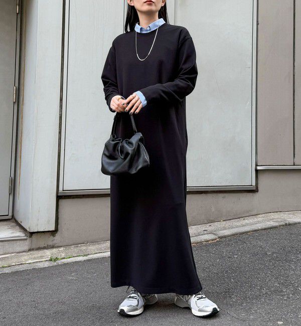 fredy emue「ジョーゼットベルト付きワンピース」|ワンピース|