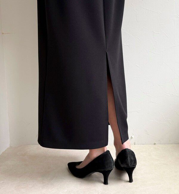 fredy emue「ジョーゼットベルト付きワンピース」|ワンピース|