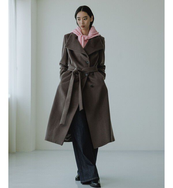 プレミアムカシミヤ ロングコート【逸品・マルチWAY】【25AW】（ROPE