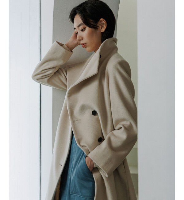 プレミアムカシミヤ ロングコート【逸品・マルチWAY】【25AW】（ROPE