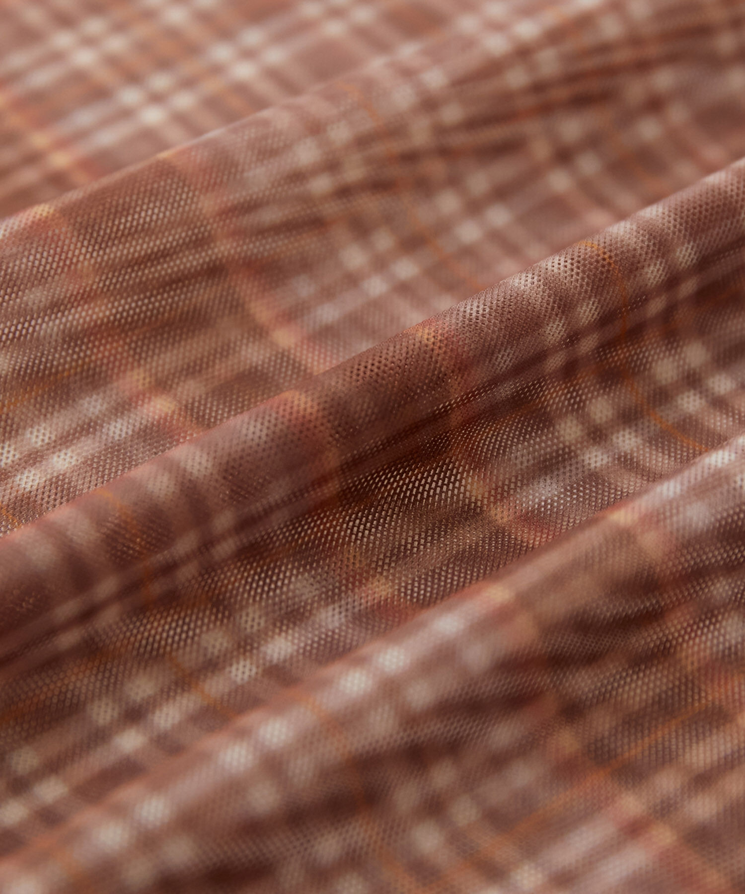 VIS「【程よい透け感】チェック＆花柄＆無地シアーインナー」|Tシャツ・カットソー|