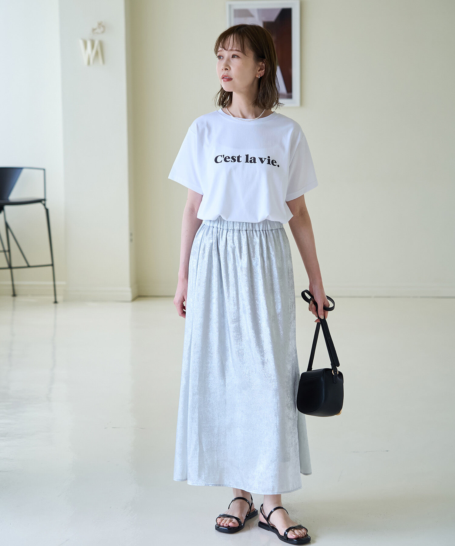 Rope&rsquo;Picnic「RENU/ロゴTシャツ」|Tシャツ・カットソー|