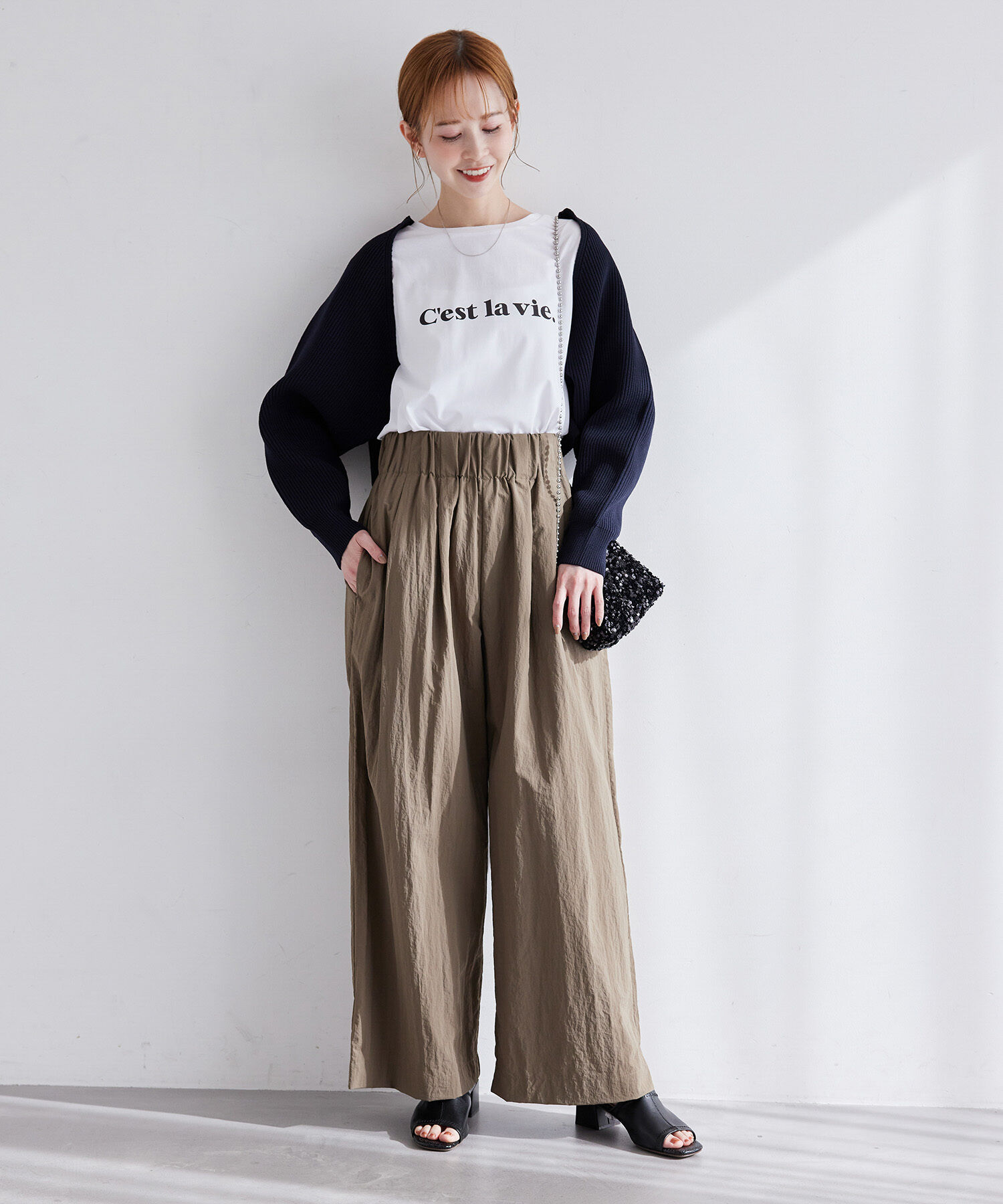 Rope&rsquo;Picnic「RENU/ロゴTシャツ」|Tシャツ・カットソー|