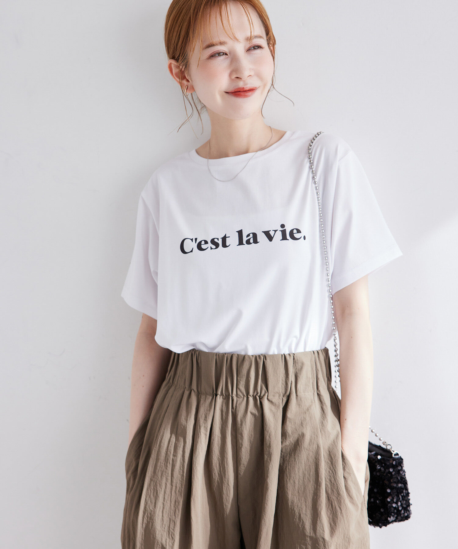 Rope&rsquo;Picnic「RENU/ロゴTシャツ」|Tシャツ・カットソー|