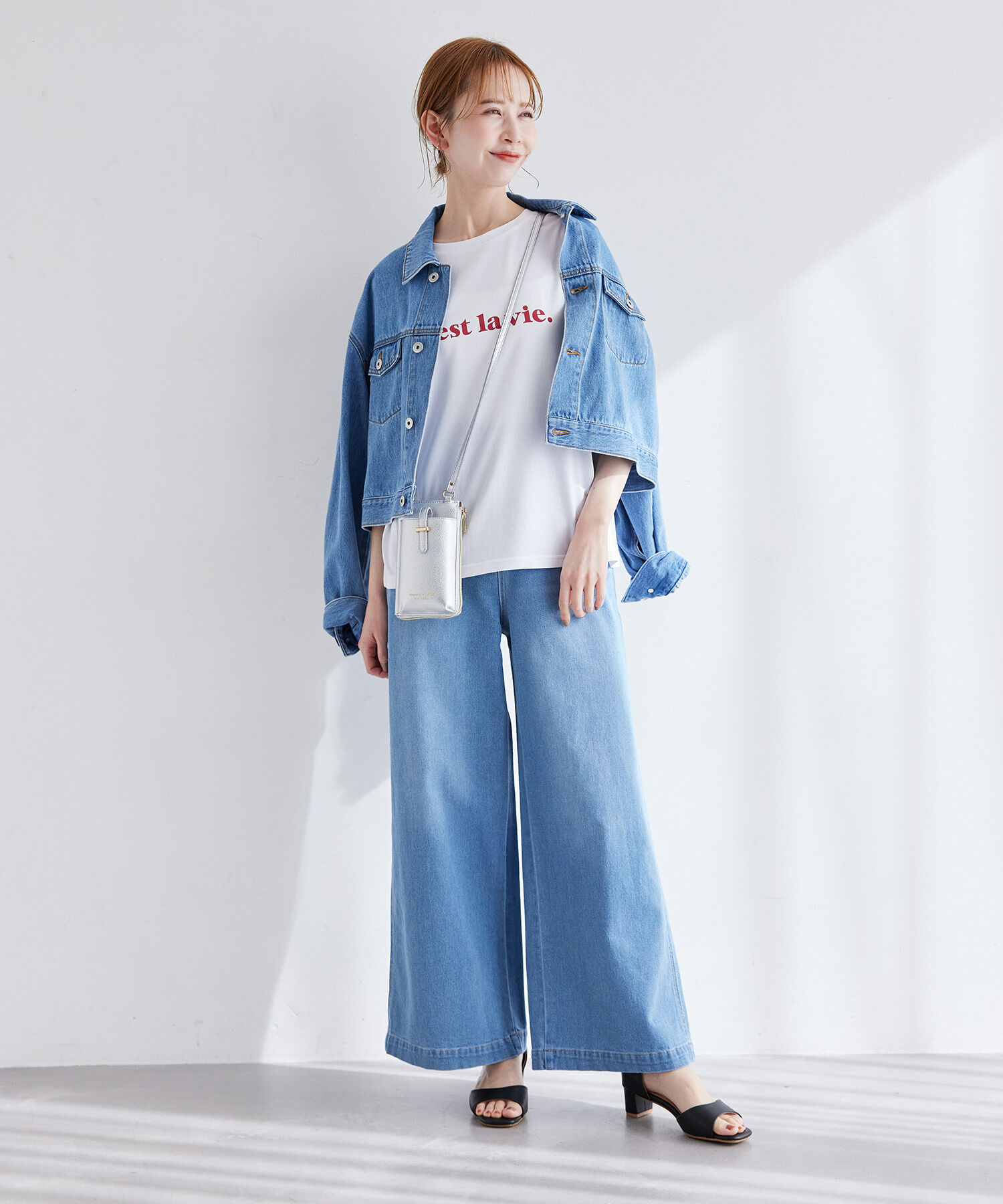 Rope&rsquo;Picnic「RENU/ロゴTシャツ」|Tシャツ・カットソー|