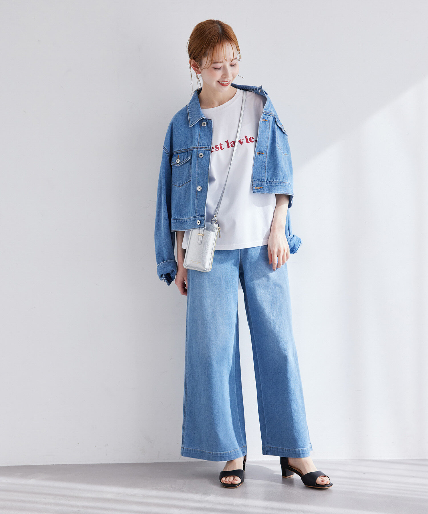 Rope&rsquo;Picnic「RENU/ロゴTシャツ」|Tシャツ・カットソー|