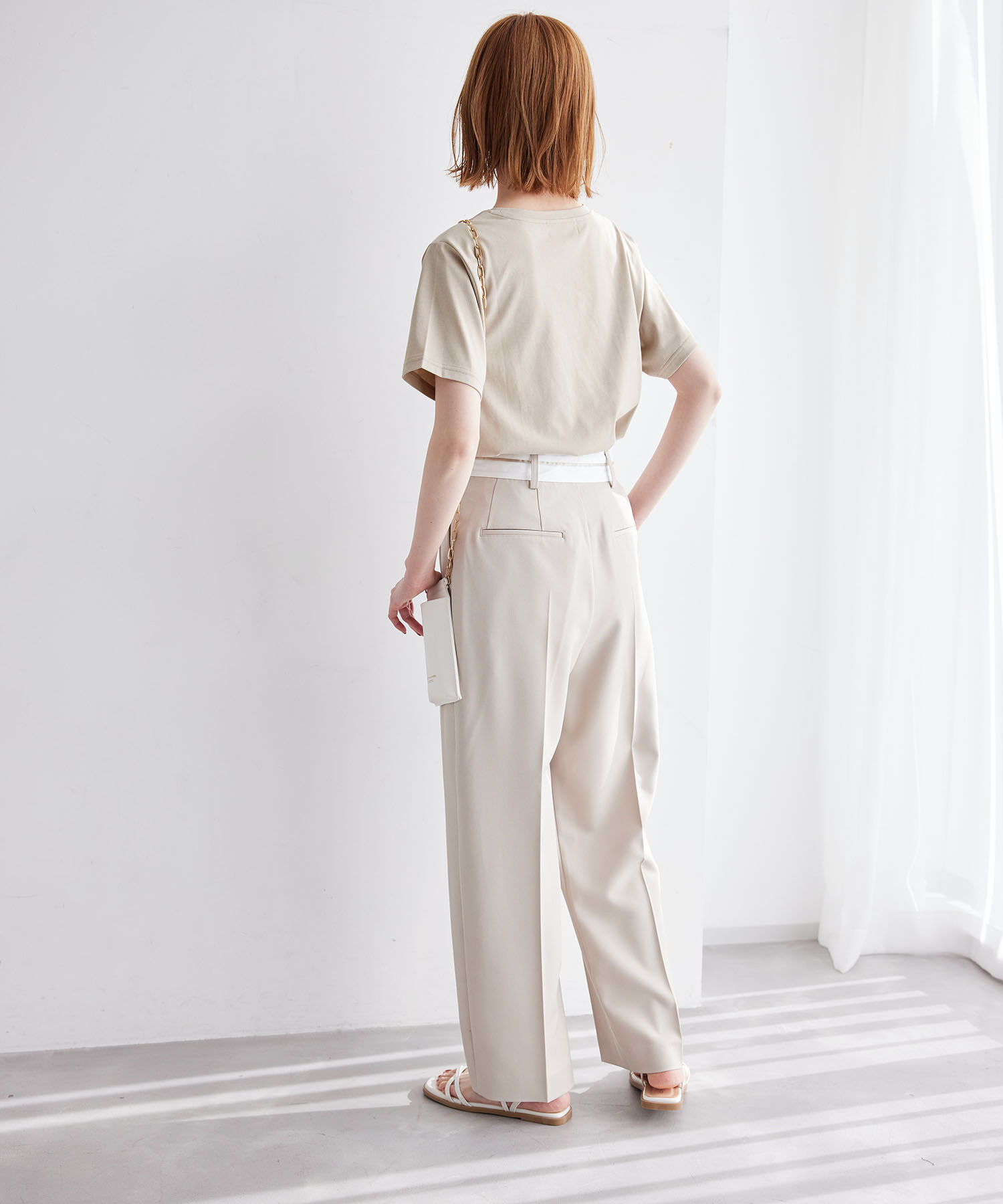 Rope&rsquo;Picnic「RENU/ロゴTシャツ」|Tシャツ・カットソー|