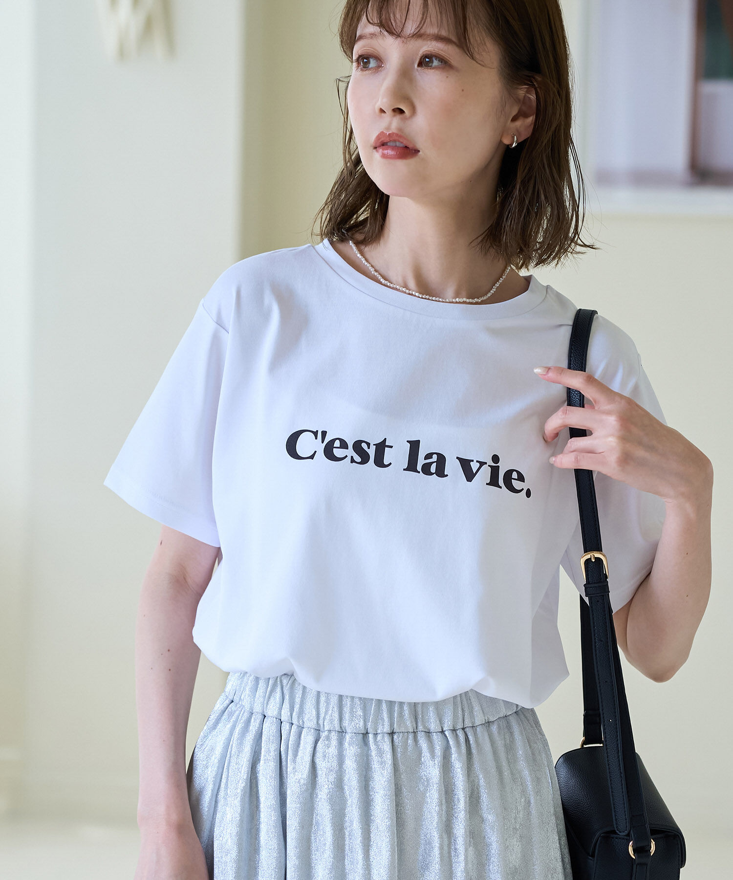 Rope&rsquo;Picnic「RENU/ロゴTシャツ」|Tシャツ・カットソー|