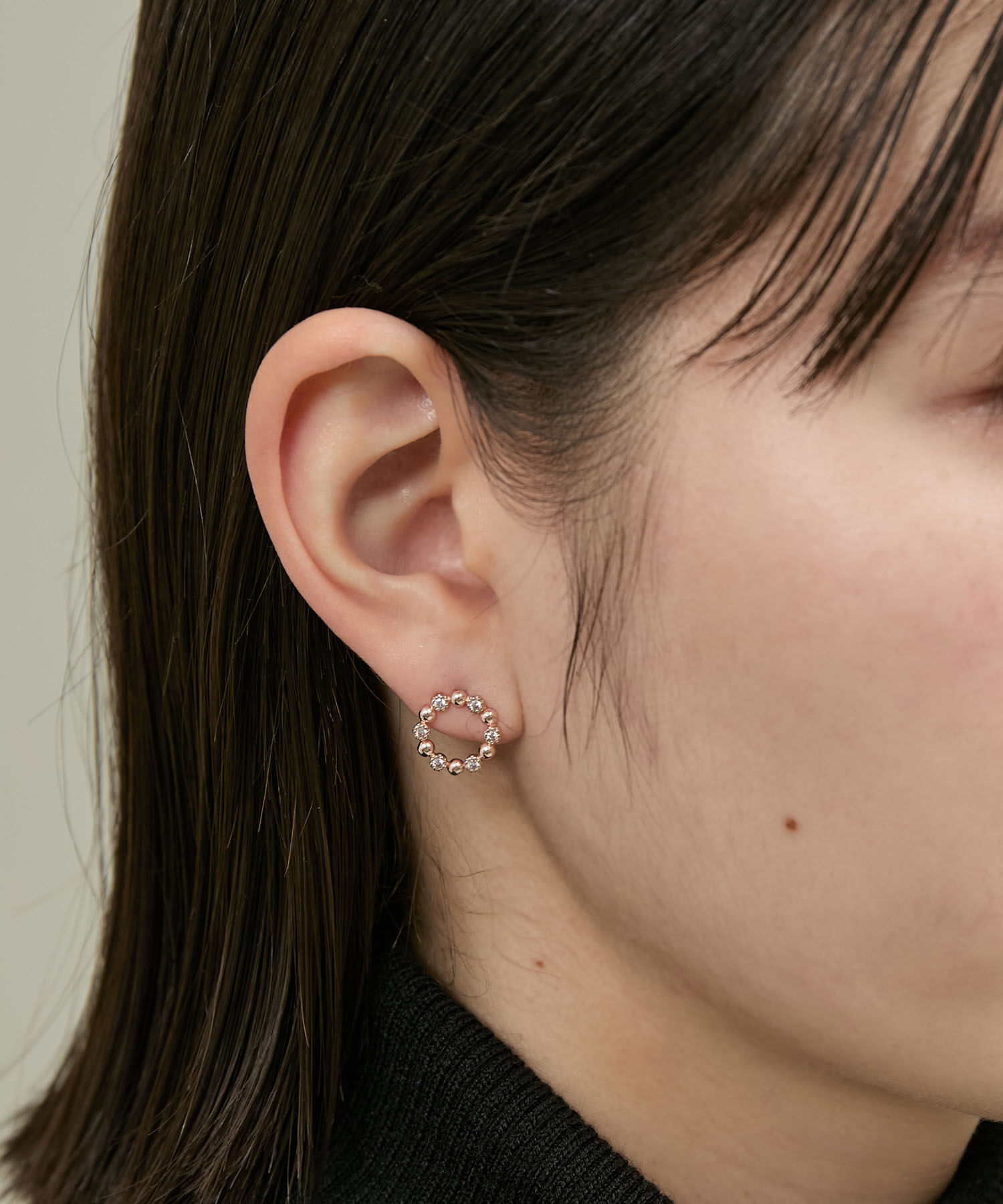 ROPE PICNIC PASSAGE「プチサークルピアス」|ピアス|