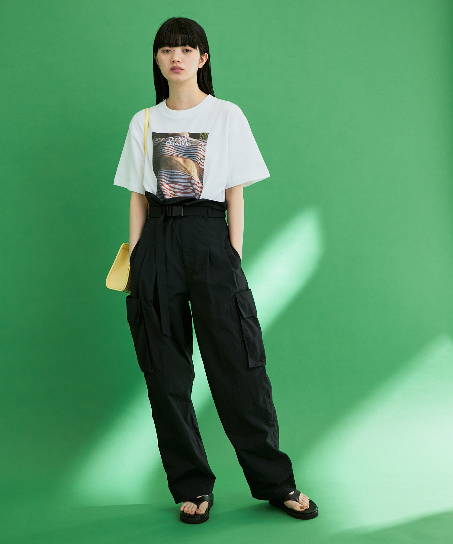 ADAM ET ROPE'「〈追加〉【サステナブル・晴雨兼用】リサイクルナイロンワークパンツ」|その他|