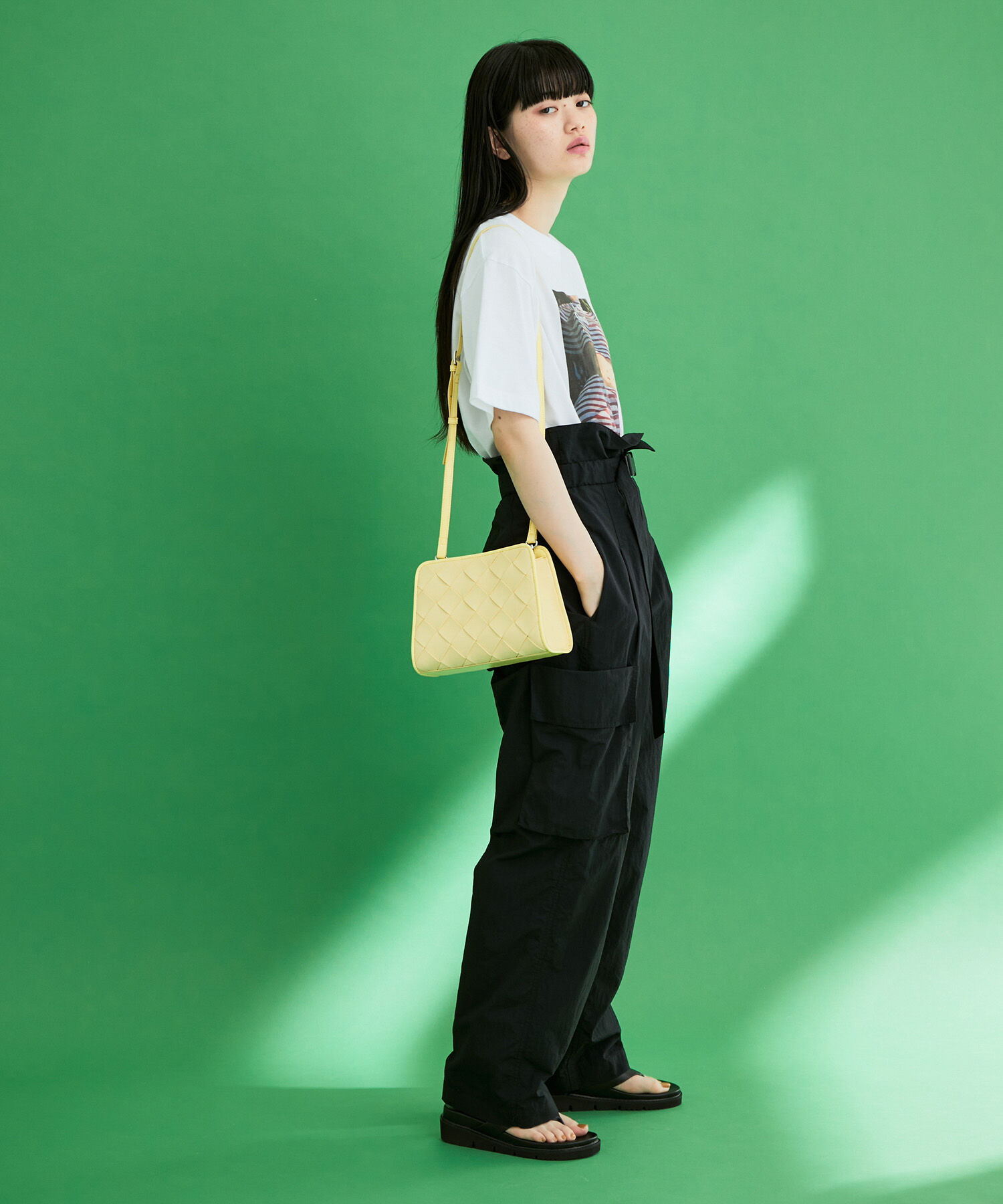 ADAM ET ROPE'「〈追加〉【サステナブル・晴雨兼用】リサイクルナイロンワークパンツ」|その他|