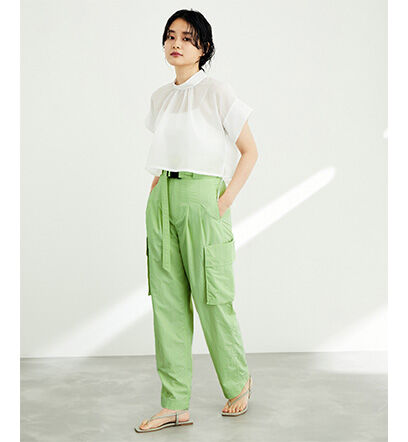 ADAM ET ROPE'「〈追加〉【サステナブル・晴雨兼用】リサイクルナイロンワークパンツ」|その他|