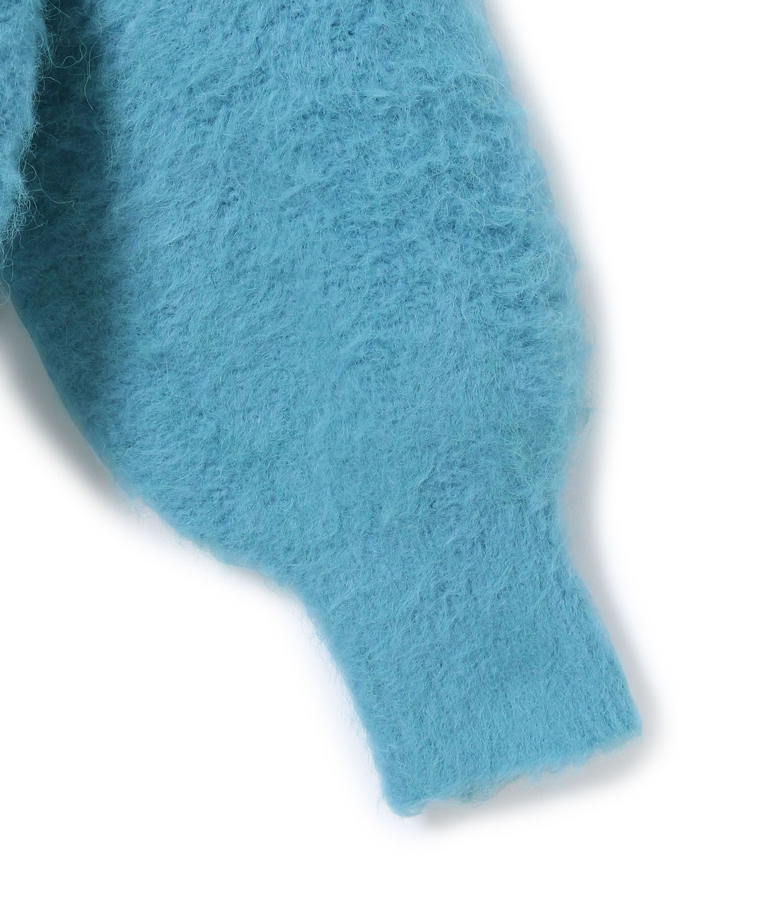 ADAM ET ROPE'「【WEB限定(一部店舗展開あり)】ファーニットミドルカーディガン」|カーディガン|