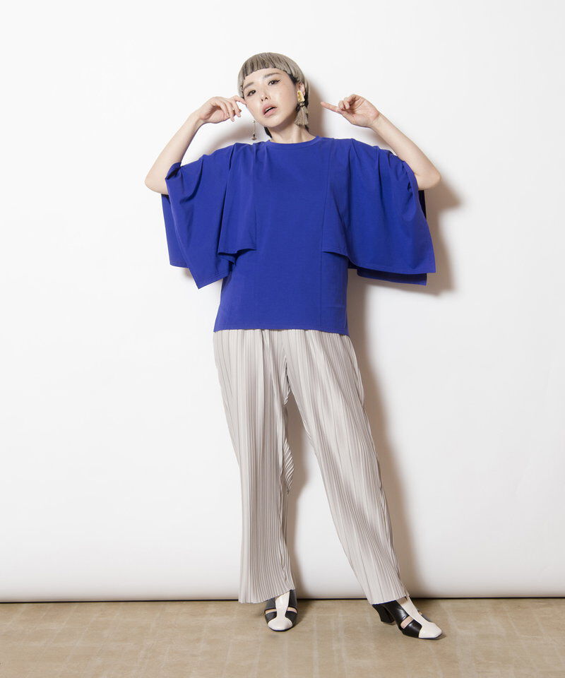  「ケープスリーブTシャツ」|Tシャツ・カットソー|