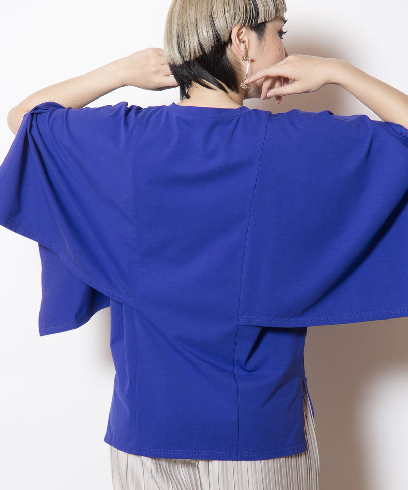  「ケープスリーブTシャツ」|Tシャツ・カットソー|