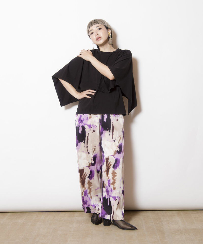  「ケープスリーブTシャツ」|Tシャツ・カットソー|