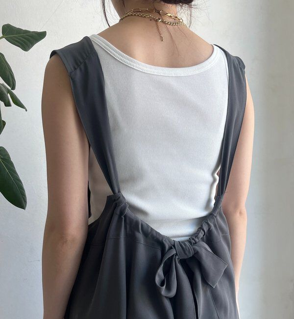  「バックリボンオールインワン」|ワンピース|