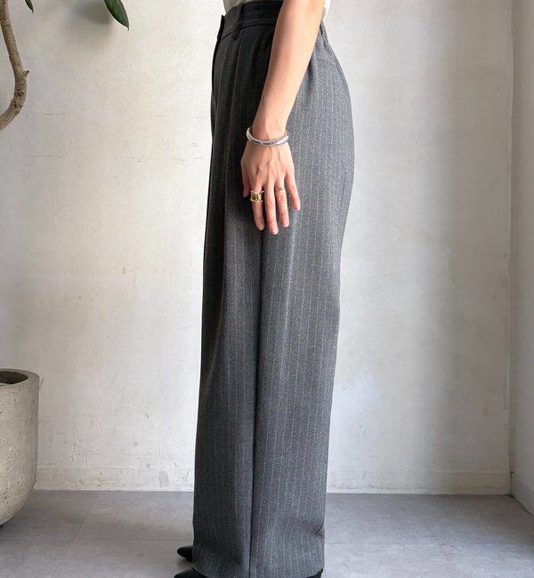  「ソフト起毛ストレッチパンツ」|チノ|