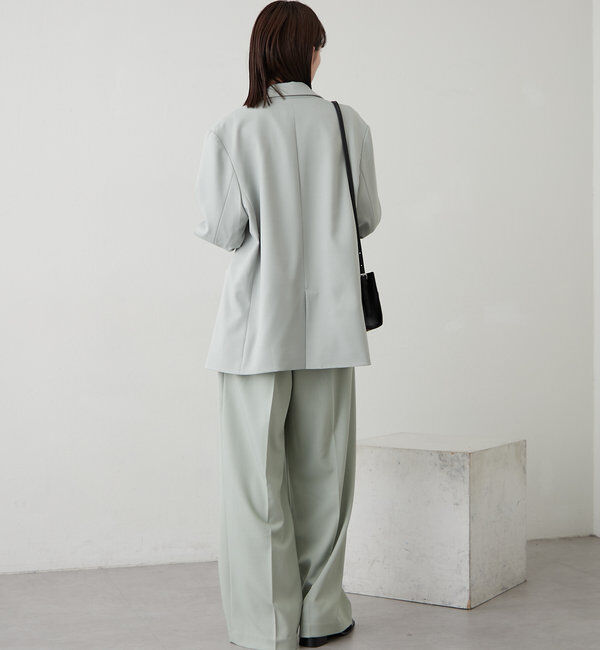  「ベルト付きテーラードジャケット」|その他|