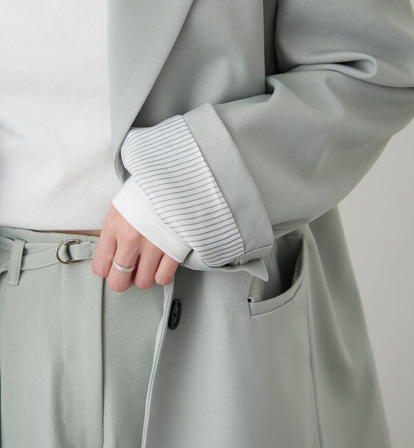  「ベルト付きテーラードジャケット」|その他|