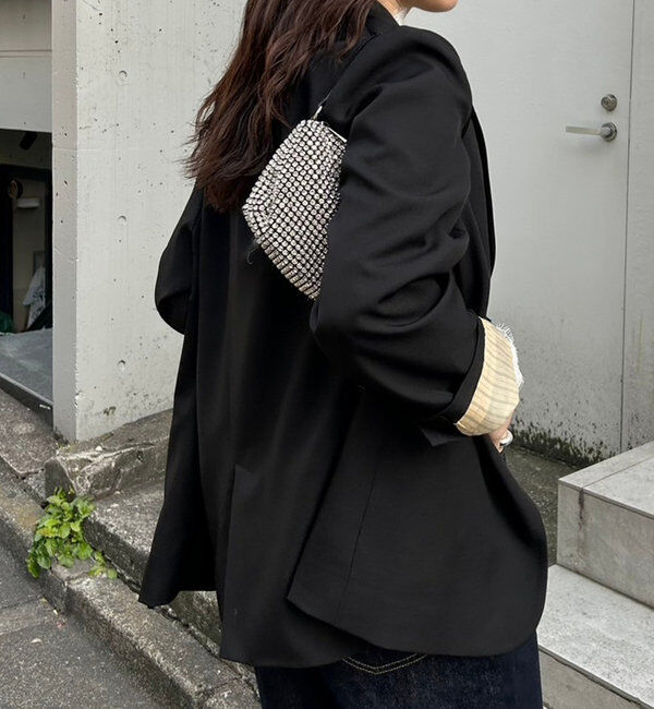  「ベルト付きテーラードジャケット」|その他|