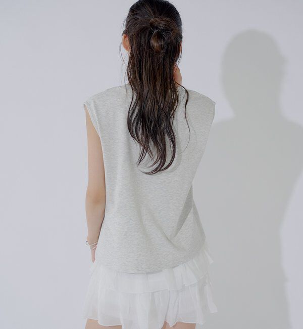  「ミッキーノースリフレンチT」|Tシャツ・カットソー|