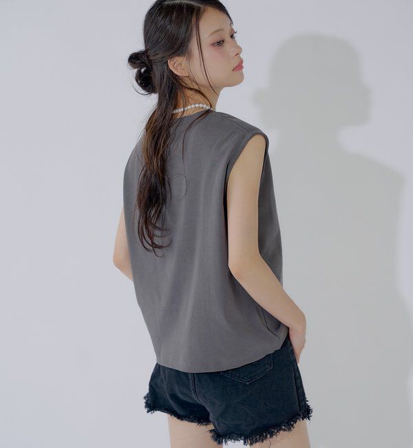  「ミッキーノースリフレンチT」|Tシャツ・カットソー|