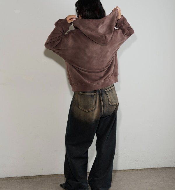  「【SLOPPY/スロッピー】ラインストーンジップパーカー」|パーカー|