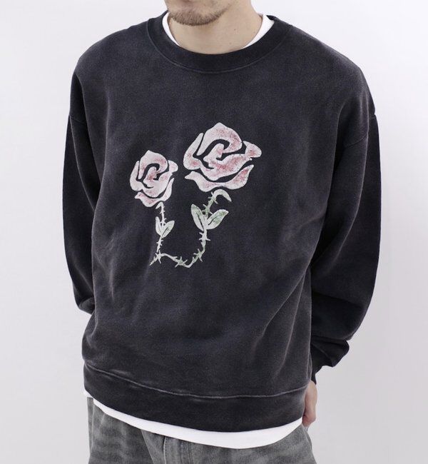  「【UNISEX/ユニセックス】Sourcreamバラフロッキースウェット」|Tシャツ・カットソー|