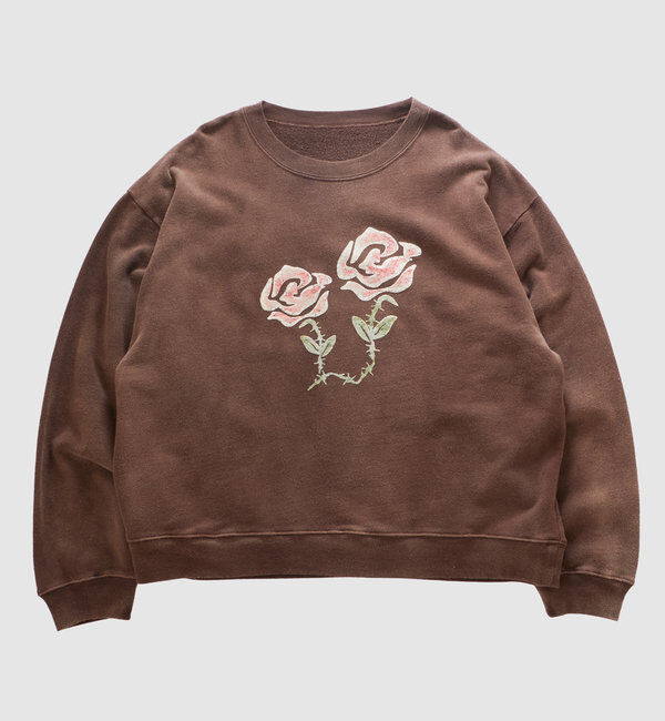  「【UNISEX/ユニセックス】Sourcreamバラフロッキースウェット」|Tシャツ・カットソー|