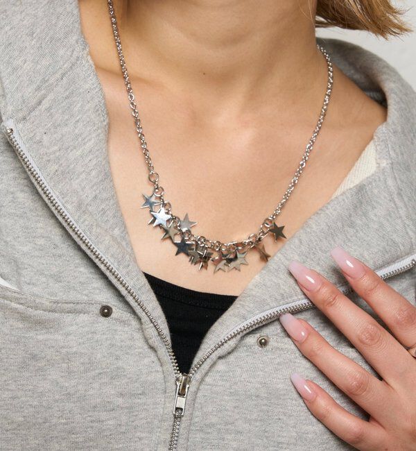  「メニースターネックレス」|ネックレス|シルバー