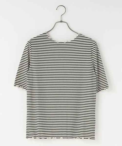 LOWRYS FARM「２ＷＡＹボーダーメロー５Ｓ」|Tシャツ・カットソー|OFF