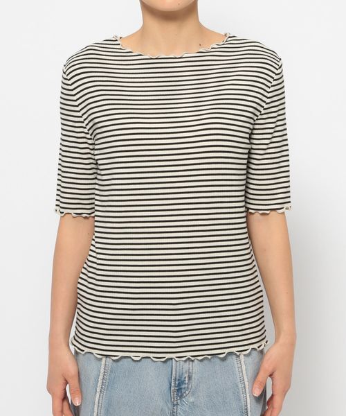 LOWRYS FARM「２ＷＡＹボーダーメロー５Ｓ」|Tシャツ・カットソー|