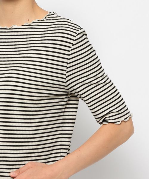 LOWRYS FARM「２ＷＡＹボーダーメロー５Ｓ」|Tシャツ・カットソー|