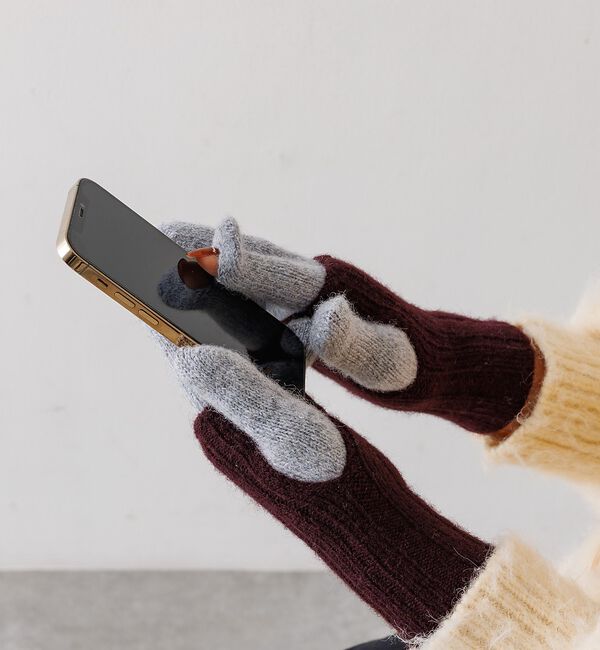 collex「メリノウール アルパカ  2WAY グローブ 手袋」|手袋|