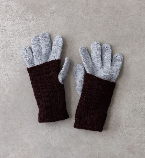 collex「メリノウール アルパカ  2WAY グローブ 手袋」|手袋|