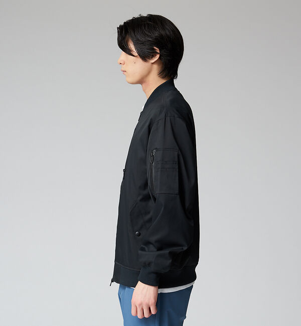 ABAHOUSE「【WWS/ワークウェアスーツ】洗える ライトMA-1 ブルゾン」|ブルゾン・スタジャン|