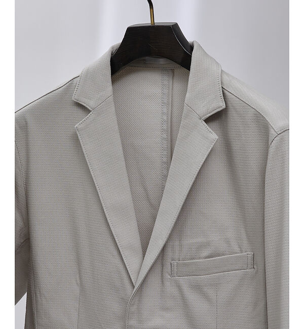 ABAHOUSE「【セットアップ対応 / ハイパーストレッチ】バーズアイ ジャケット」|テーラードジャケット|