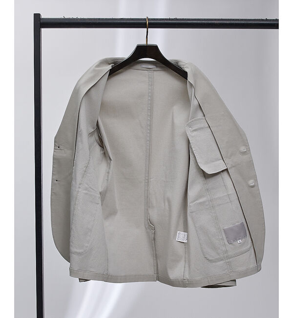 ABAHOUSE「【セットアップ対応 / ハイパーストレッチ】バーズアイ ジャケット」|テーラードジャケット|