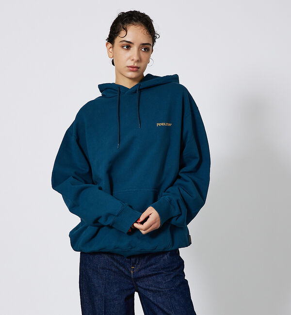 ABAHOUSE「【PENDLETON/ペンドルトン】Back Print food / loos」|パーカー|ブルー系その他1