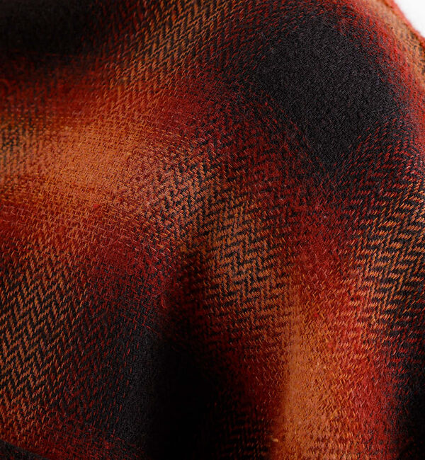 ABAHOUSE「【Revo./レボ】リラックスフィット オンブレチェック ネルシャツ/ユニセック」|シャツ・ブラウス|