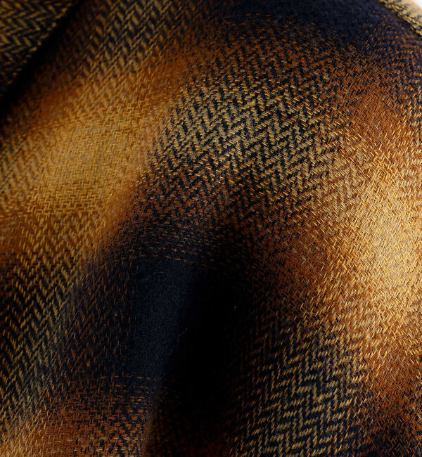 ABAHOUSE「【Revo./レボ】リラックスフィット オンブレチェック ネルシャツ/ユニセック」|シャツ・ブラウス|