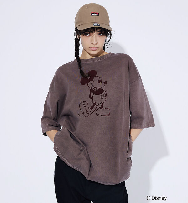 ABAHOUSE「【GOOD ROCK SPEED/グッドロックスピード】Disney / Mic」|Tシャツ・カットソー|