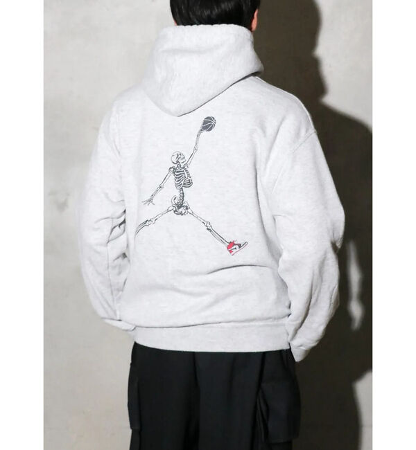 ABAHOUSE「【THRIFTY LOOK 】JUMP SKULL PULL HOODIE/パー」|パーカー|グレー