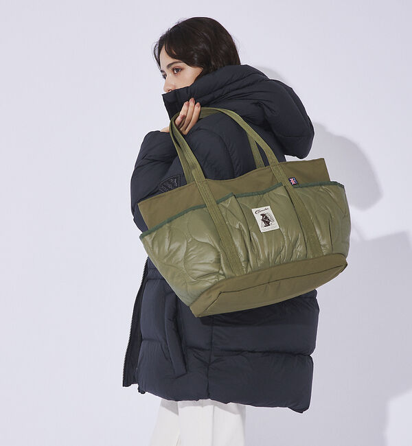 Rouge vif「【COBMASTER】キルティングトートバッグ / 大容量 / DESERT T」|トートバッグ|