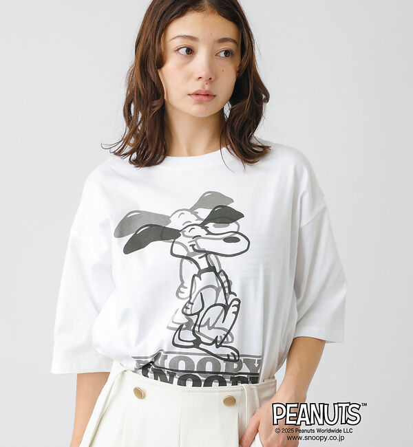 Rouge vif「【JOHNBULL/ジョンブル】PEANUTS プリントTシャツ / スヌーピー」|Tシャツ・カットソー|その他1