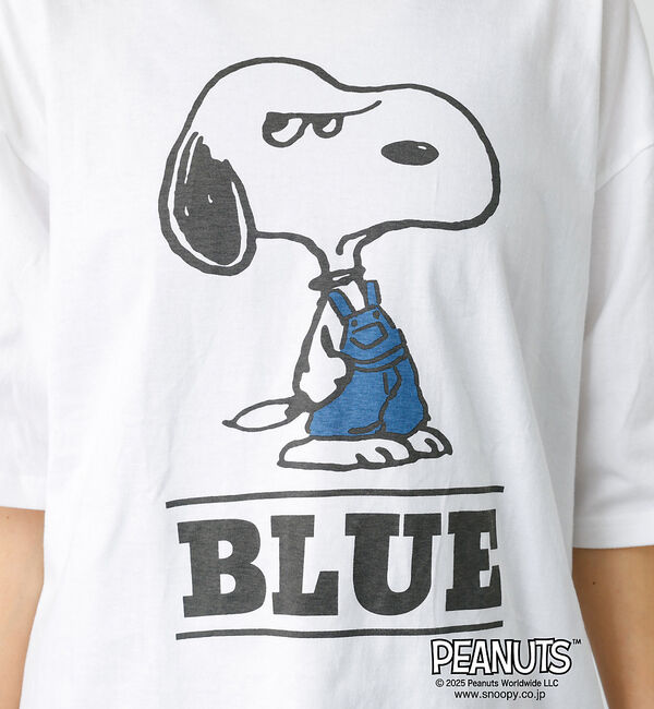 Rouge vif「【JOHNBULL/ジョンブル】PEANUTS プリントTシャツ / スヌーピー」|Tシャツ・カットソー|